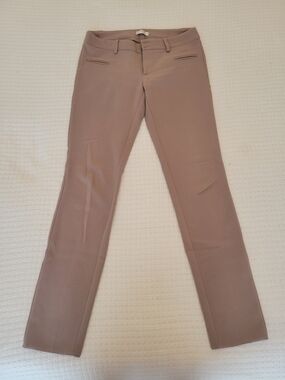 LIST Brand Mauve-Taupe Straight Leg Dress Pants